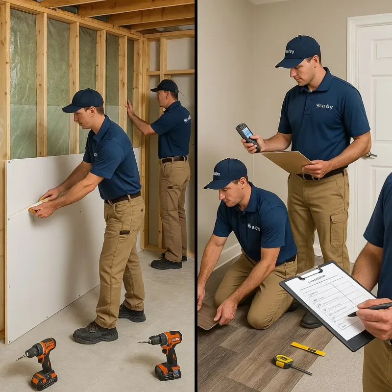 Repairs and Reconstruction process in Washburn, IL